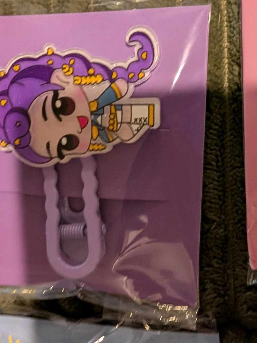 🦋 Pick 1  Cute K-pop Demon Hunters Character Hair Clips -